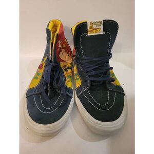 Vans The Beatles Yellow Submarine Sk8-Hi Men's Black Lace-up Sneakers Size 12